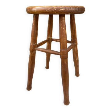 tabouret vintage Pin Sapin