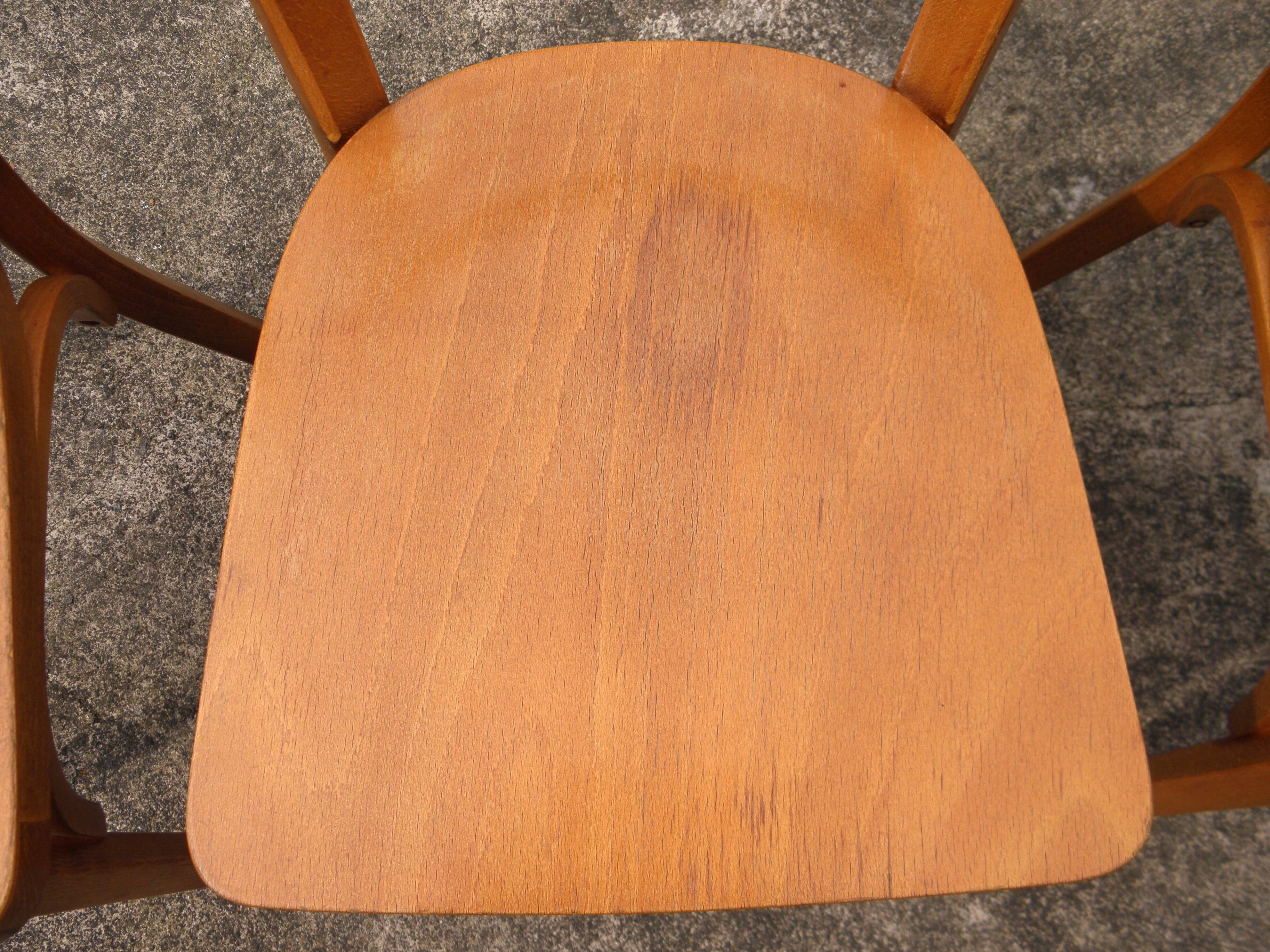 4 Baumann bistro chairs n° 18