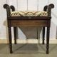 1930s English piano stool