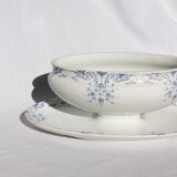 Iron clay sauce boat "Sans Gêne" KG Lunéville