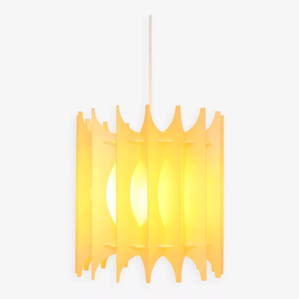 Facette lamp, design by Gunner Jensen, Sweden, 1970s