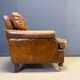 Fauteuil club en cuir des années 1950.