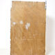 Bathroom cabinet in wood painted in gray