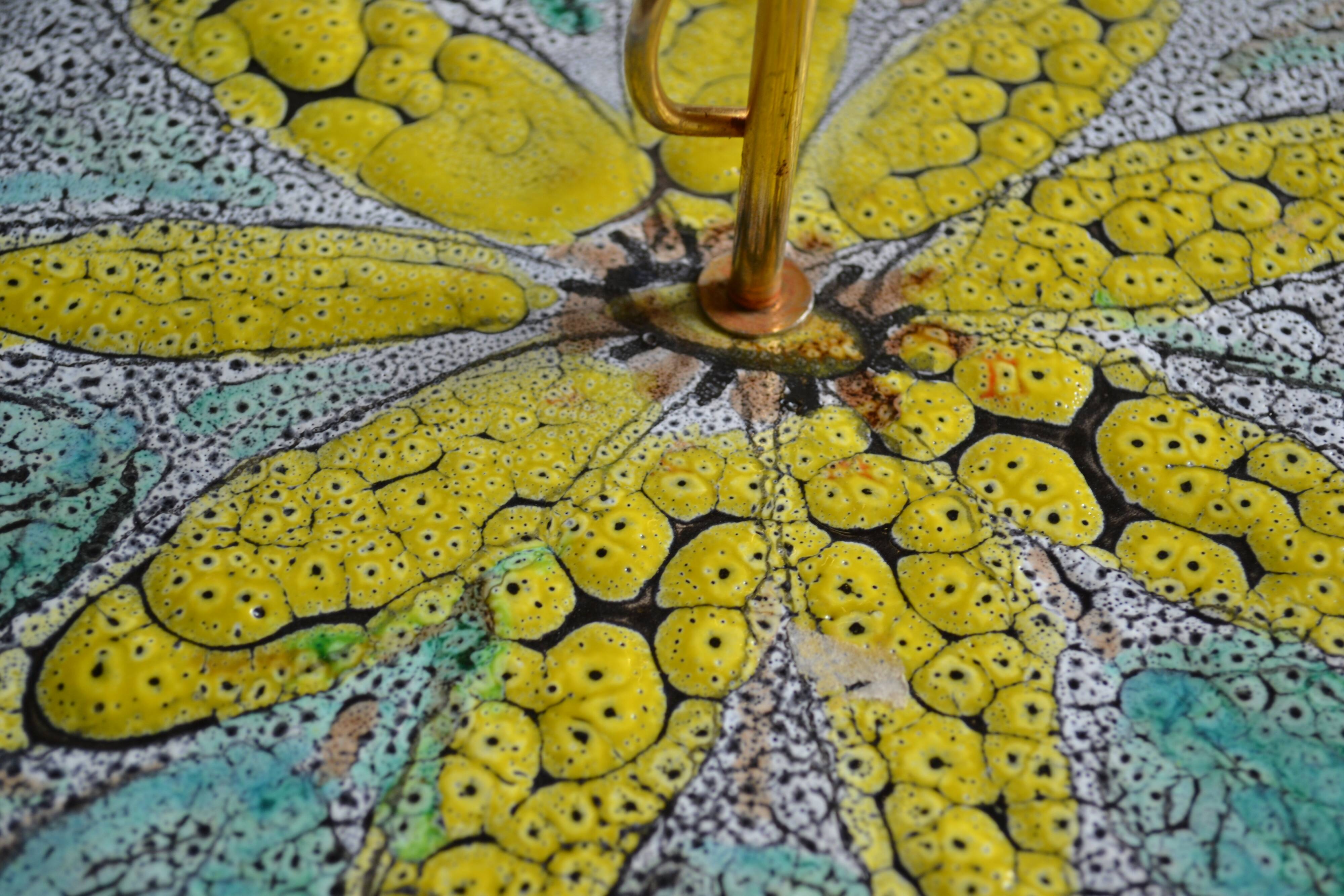Vintage ceramic cheese board 1960