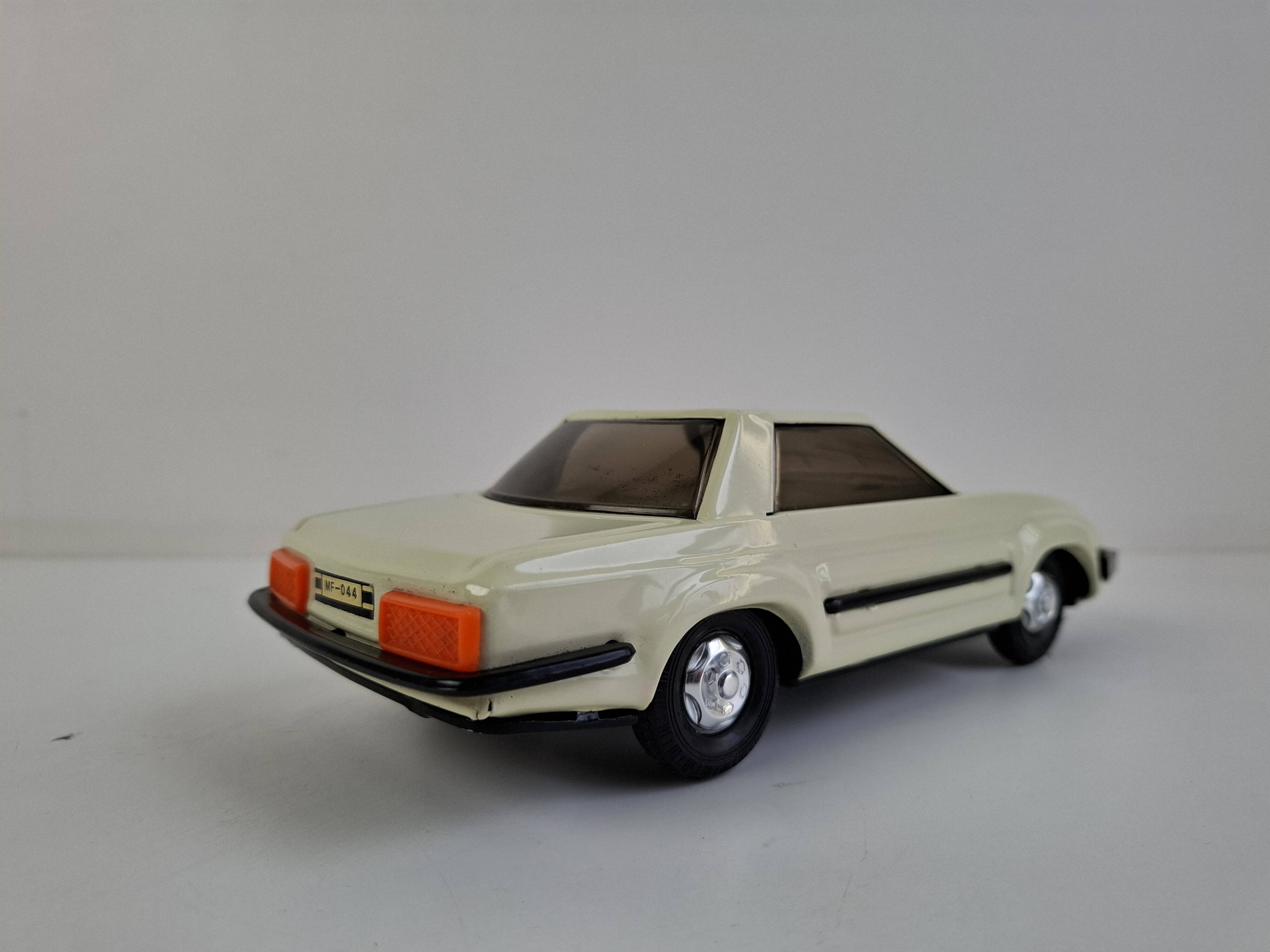 1970s Czechoslovak ITES IGRA Norma Tin Friction Toy Car Mid Century Modern
