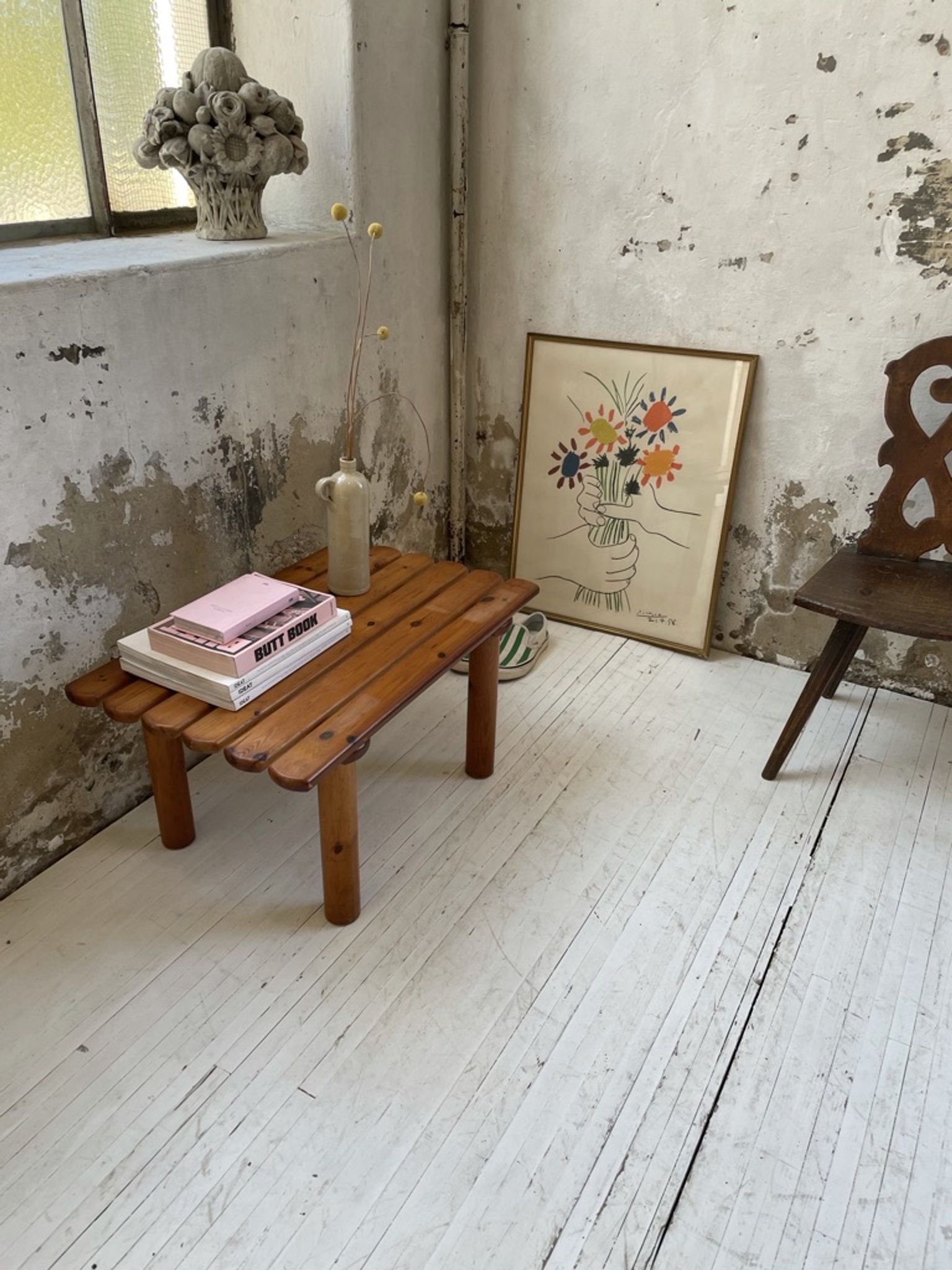 Table basse porte-bagages Rainer Daumiller