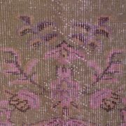 Tapis turc Oushak rose