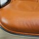 Charles Pollock leather office chair, Knoll edition, 1970