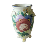 Ancient vase, flower decoration, ceramic, st Clement