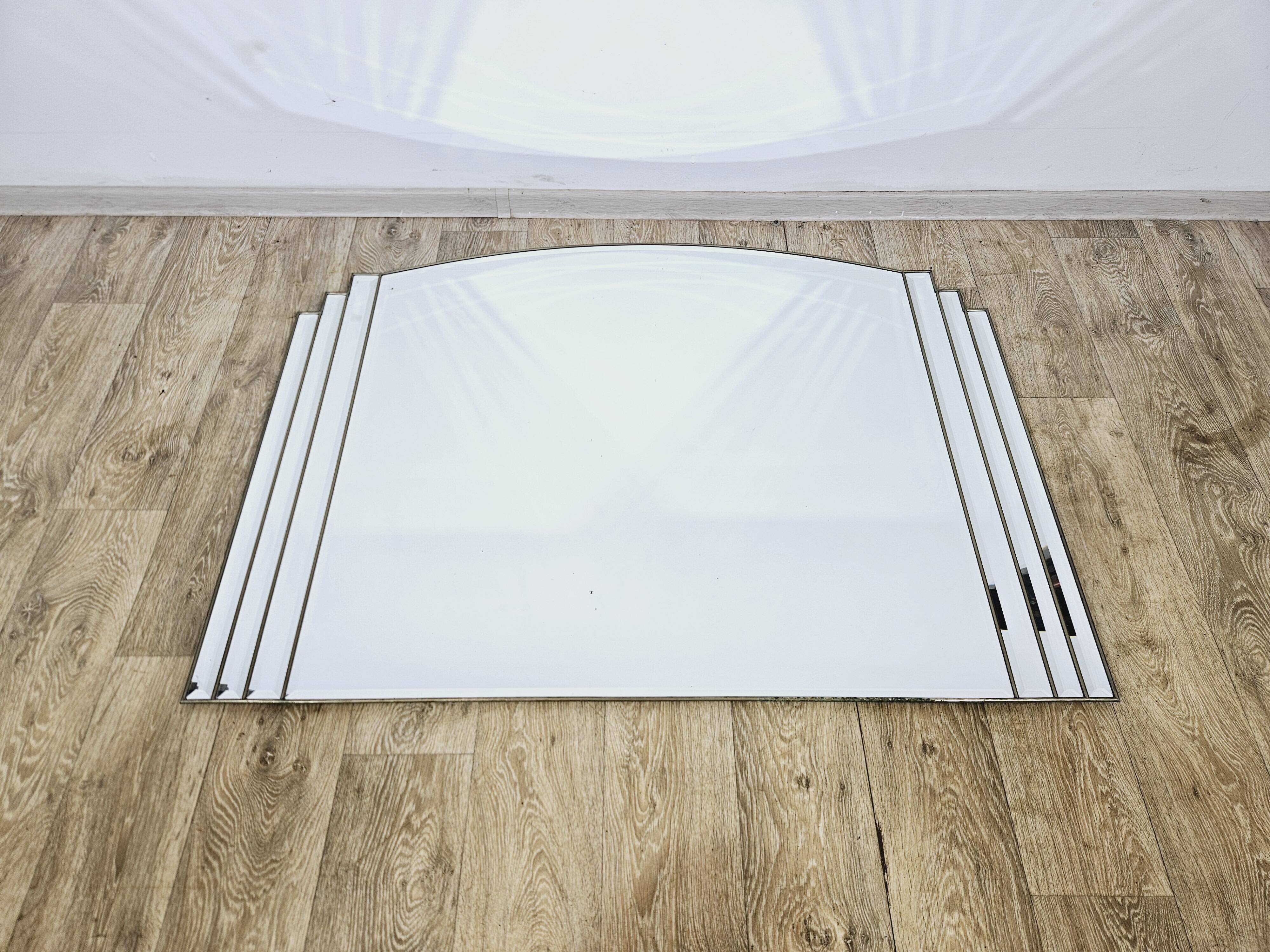 Domico crystal mirror in Art Deco style, Germany