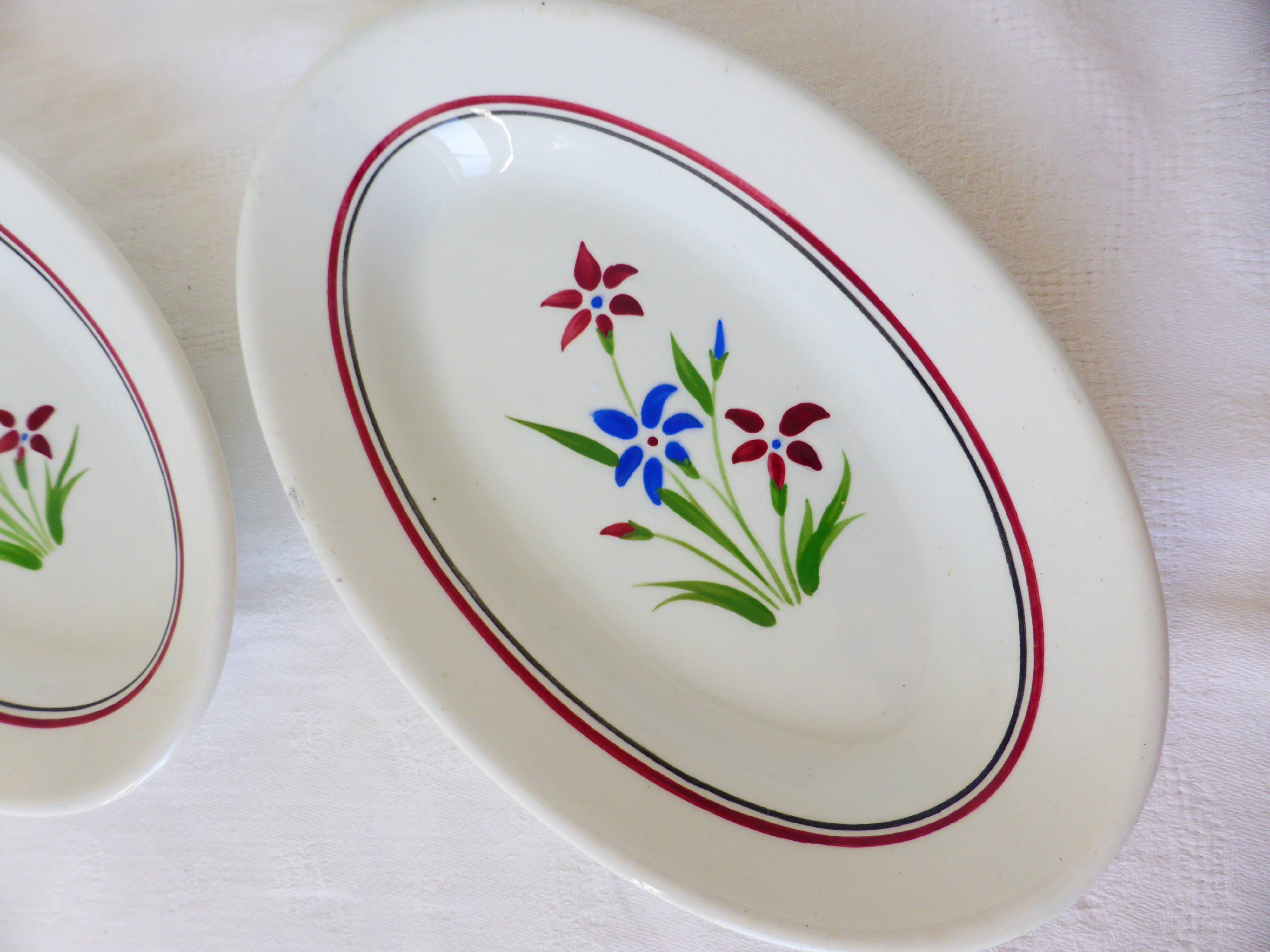 2 vintage dishes from Salins model Lily 2106214