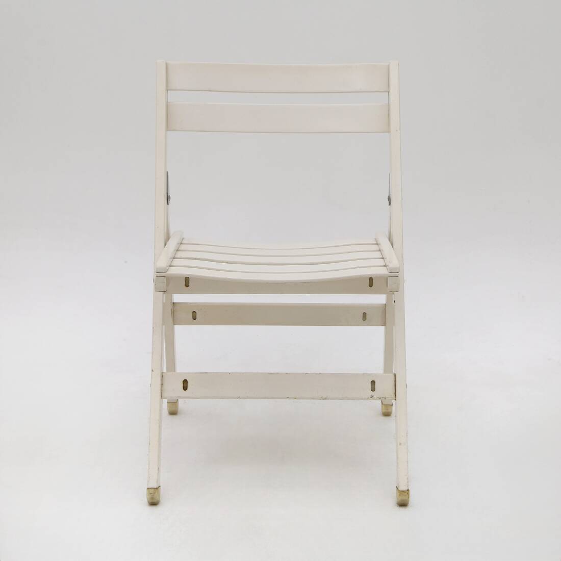 Ensemble de 6 chaises de jardin pliantes par Reguitti, années 1970.