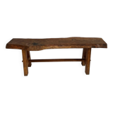 Primitive brutalist bench or coffee table