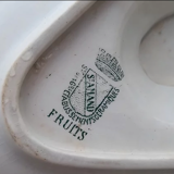 Porcelain sausage Saint Amand fruit model