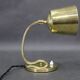 Pair of adjustable brass table or wall lamps, Czechoslovakia, 1930s