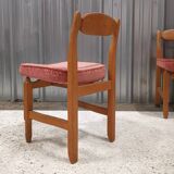Set of 4 Guillerme et Chambron designer chairs, Votre Maison edition