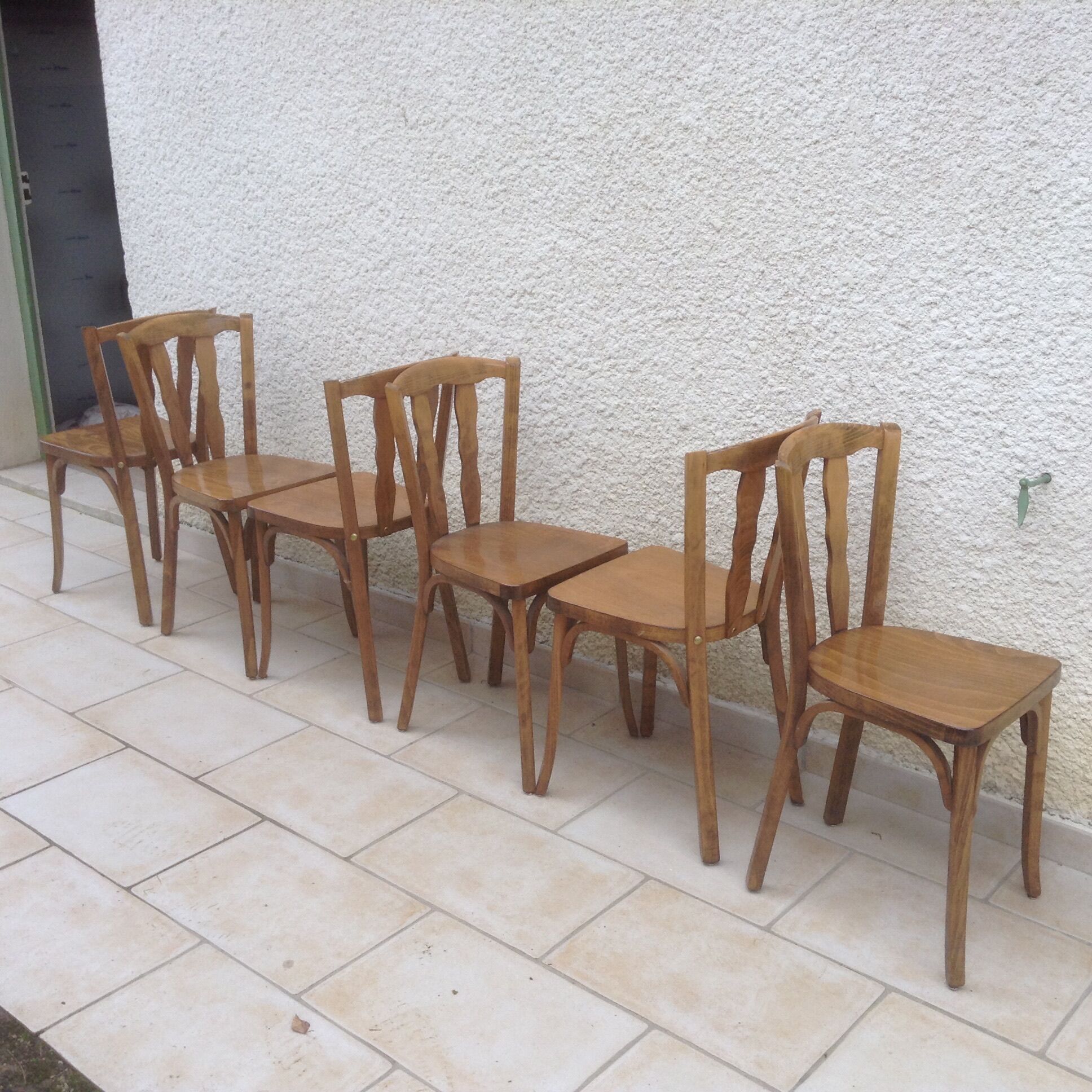Set of 6 chairs Bistro Baumann