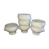 Lion's head soup bowls