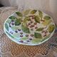 Antique fruit bowl in slip