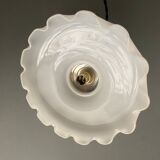 Vintage opaline hanging lamp