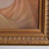 Dessendier (French School of the 20th century) Portrait of a woman in the antique style Pastel signed and dated 1927