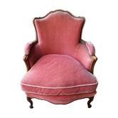 Fauteuil "bergère" de style Louis XV