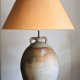 Lampe poterie ancienne