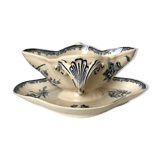 Gravy boat Terre de Fer Sarreguemines late nineteenth century