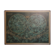 Map of the ancient sky edition of the 1972 IGN depicting the starry celestial sphere