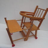 Old little doll high chair