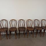 Thonet Bistro Chairs, Set of 6