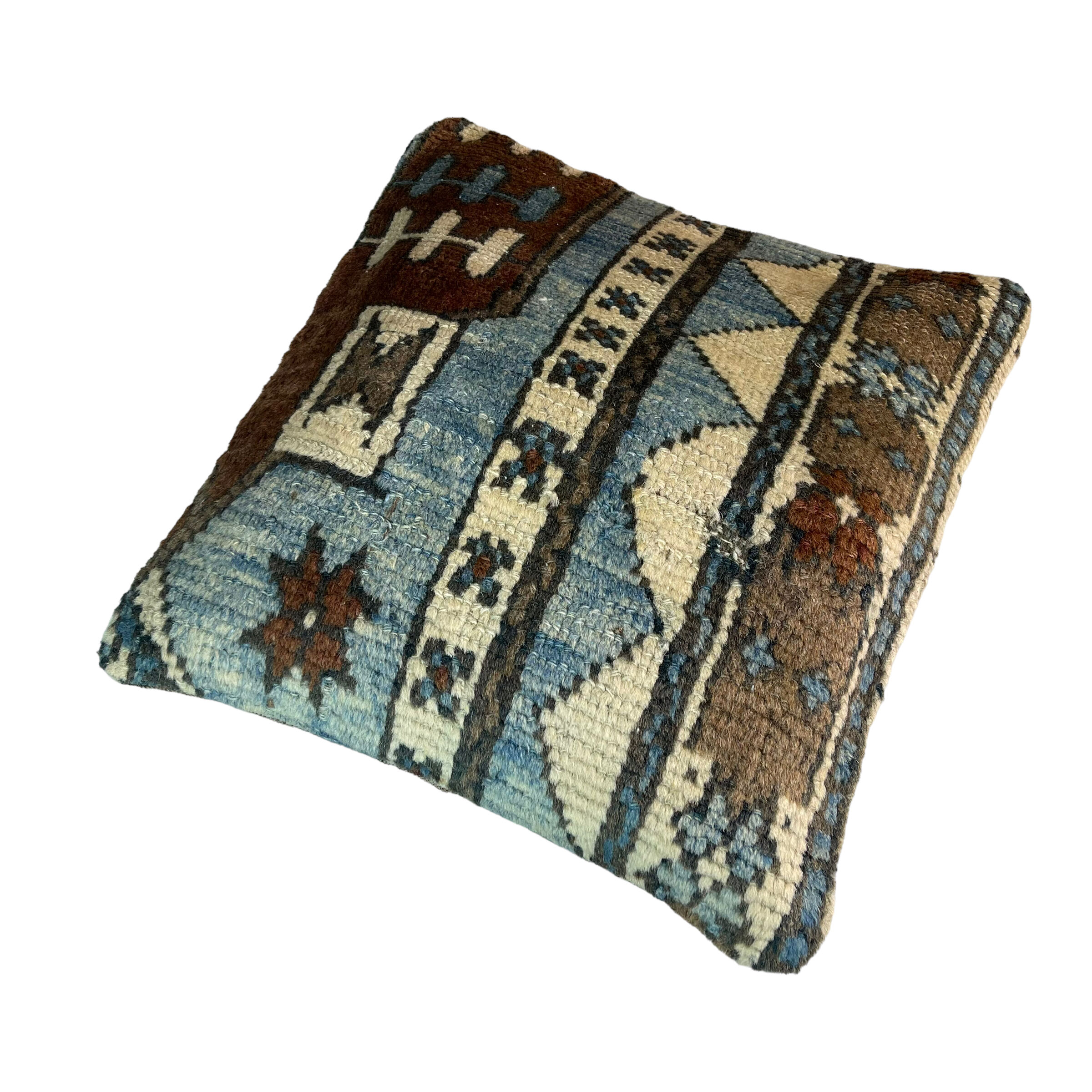 Vintage turkish Kilim cushion cover 40x40cm