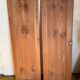 Paire de portes en merisier