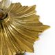 1960s Space Age Star Design Wall or Ceiling Lamps in Bronze
