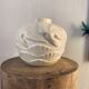 Vase boule art déco modèle "mouettes" de charles catteau - boch frères keramis
