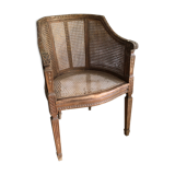 Louis XVI canned armchair