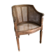Louis XVI canned armchair