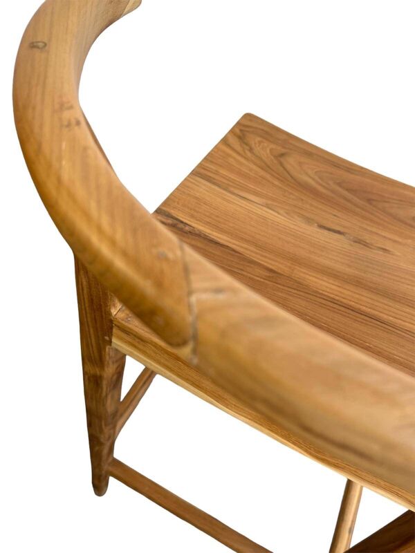 Tabouret / tabouret en bois wabisabi