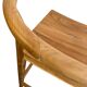 Tabouret / tabouret en bois wabisabi