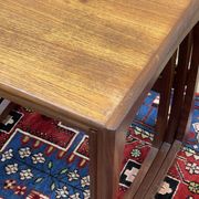 Set of 3 teak nesting tables from the GPlan brand from the 1970s - Series D