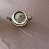 Théière anglaise "Brown Betty" – Céramique vintage – Années 1950