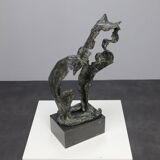 Artistic Sculpture in Bronze – Majestic Cat