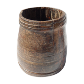 Pot measure Kerala old antique teak