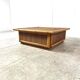 Bamboo coffee table by Dal Vera, 1970s