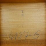 Table basse en teck fabriqué au danemark dans les années 1970