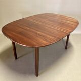 Rosewood high table Scandinavian design "Ole Wanscher" 1950.