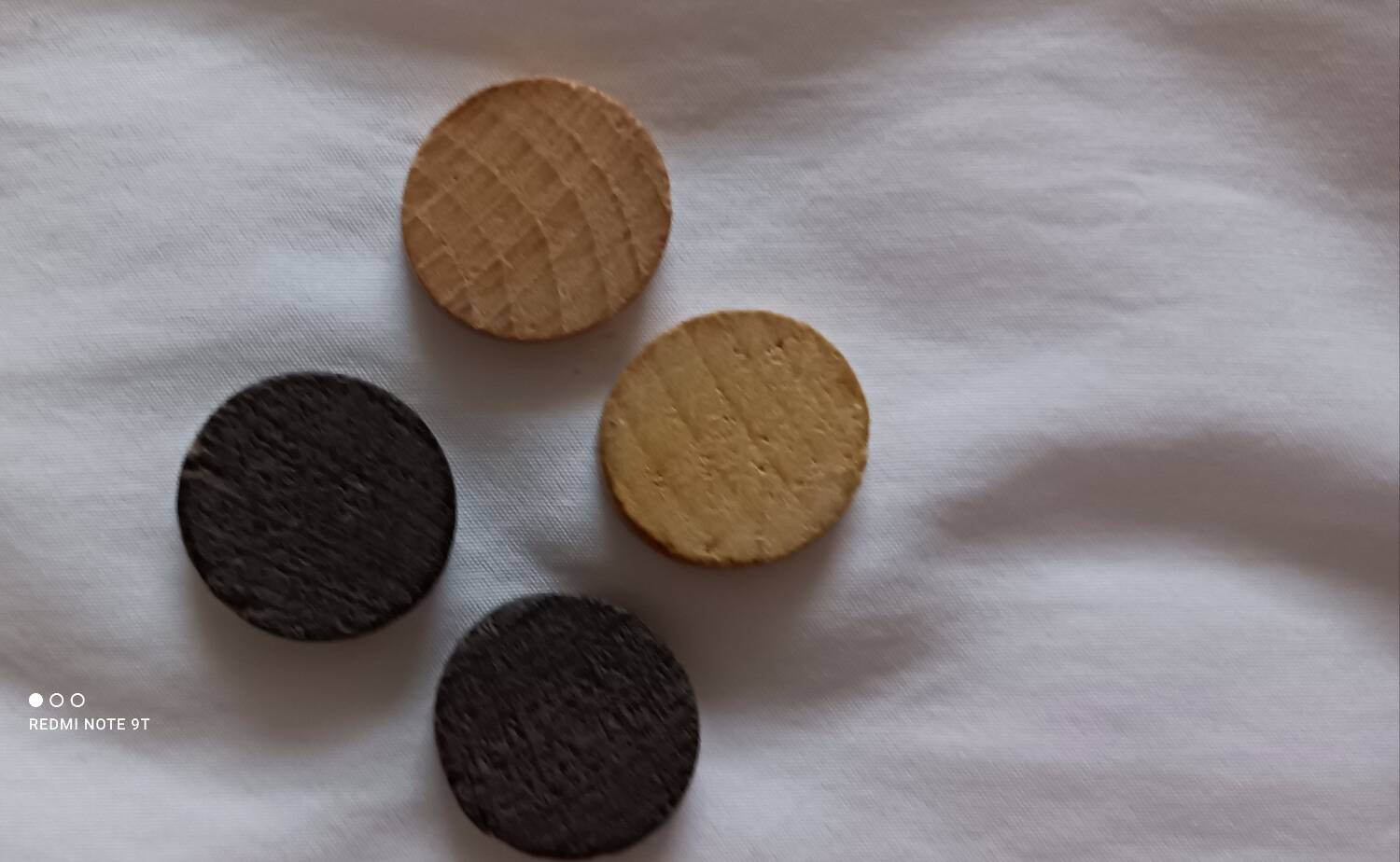 Wooden game of checkers and goose