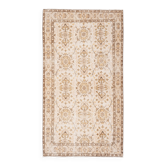 Vintage handmade Turkish rug 117x211 cm