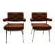 Lot de deux fauteuils Marcom 1970