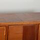 Large solid wood sideboard, modernist work from the 1950s.